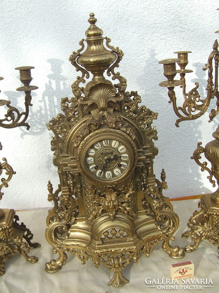 Mantel clock bronze works great