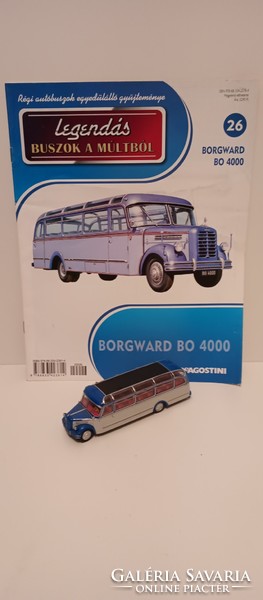 Legendary buses from the past No. 26 * borgward bo 4000 *