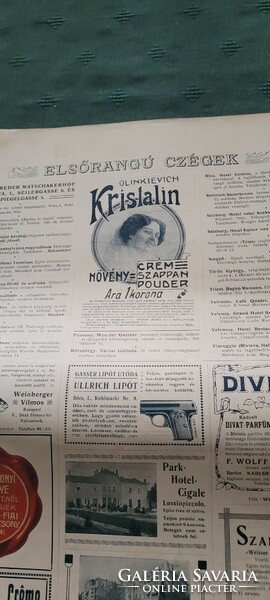 1911 Annual salon newspaper