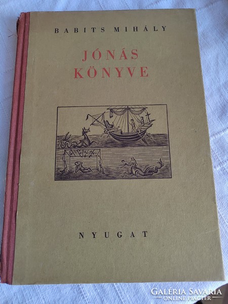 Mihály Babits: Jonás book - numbered - west 1947.