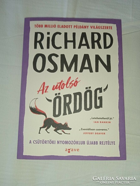 Richard Osman - the last devil - new, unread and perfect copy!!!