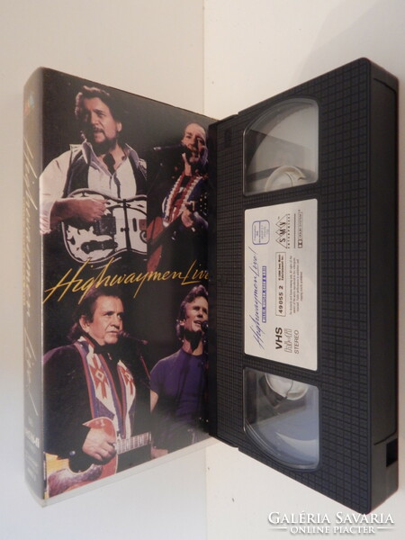 Highwaymen Live! Willie,Waylon,Cash & Kris - Koncert VHS
