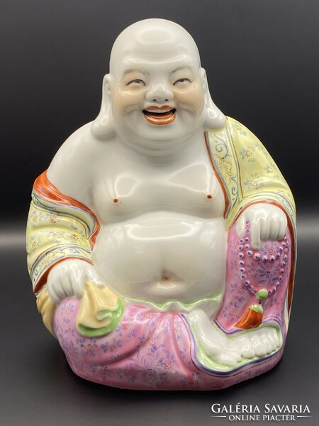 Porcelán nevető Buddha