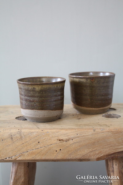 Kerámia kézműves japán stílusú teás-kávés csészék - gyönyörűek,hibátlanok