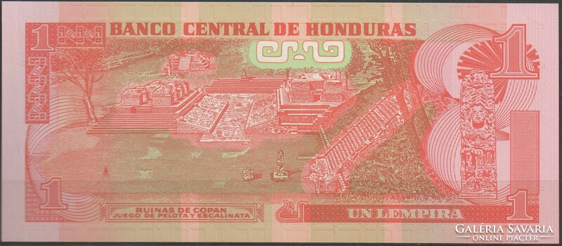 D - 094 - foreign banknotes: 2008 Honduran 1 lempira unc