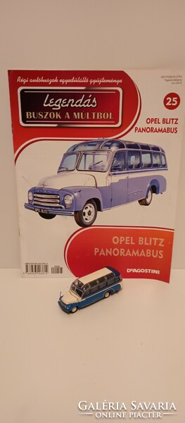 Legendás Buszok a múltból 25.szám * Opel Blitz Panoramabus *