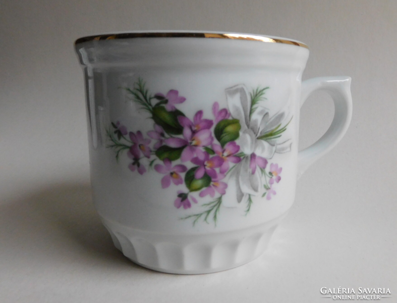 Large violet bohemia mug