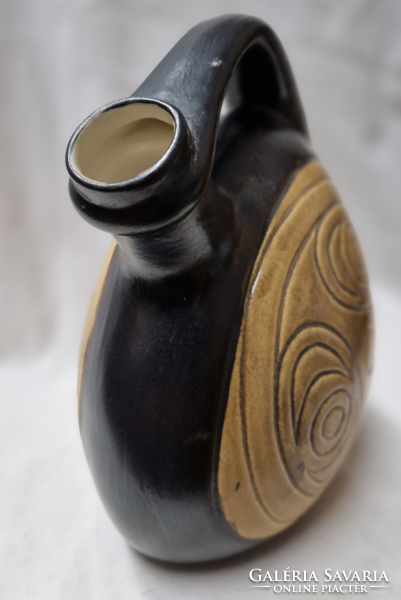 Large rare fs stas ceramic jug or spout in perfect condition 24 x 22 x 14 cm.