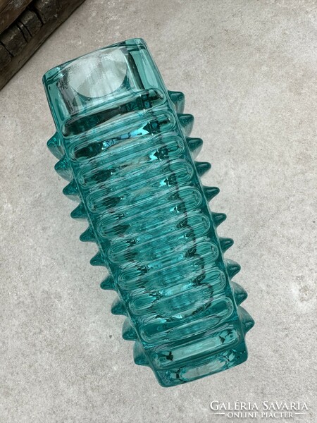 Czech glass vase-sklo union Frantisek water bottle
