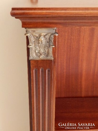 Bookshelf, copper column head [f-20]