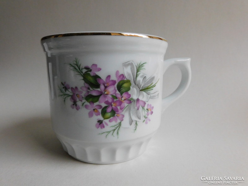 Large violet bohemia mug