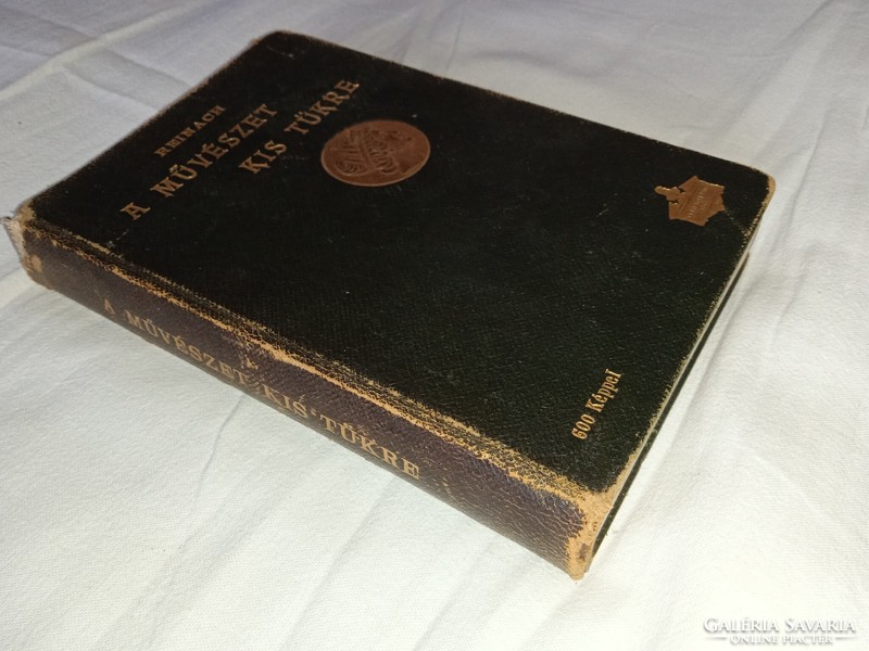 Reinach salamon: - the small mirror of art 1911. Second edition, leather binding, antique piece