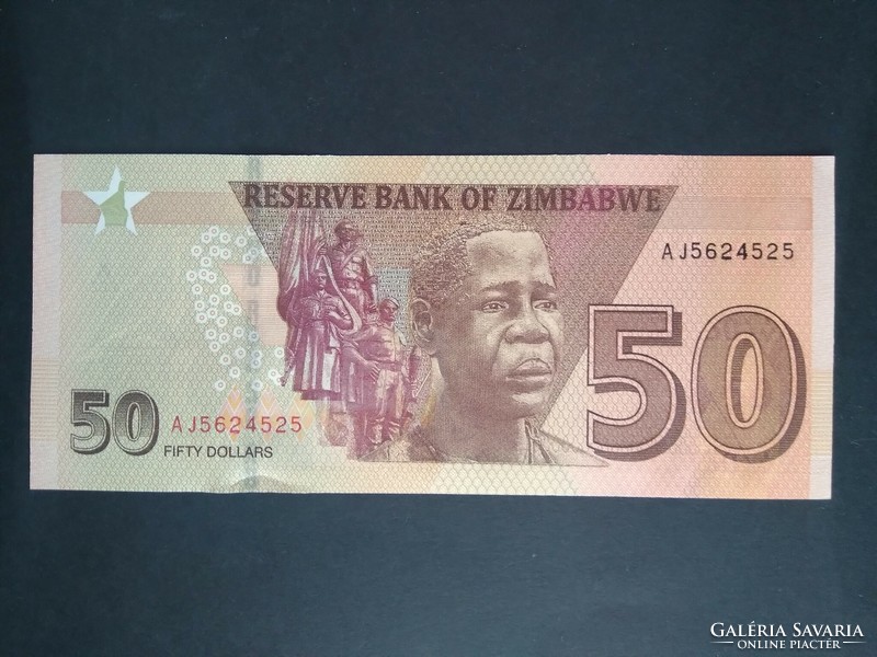 Zimbabwe $50 2020/22 oz