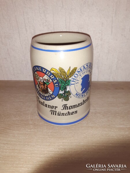 Ritka, német söröskorsó -  Paulaner ThomasBräu