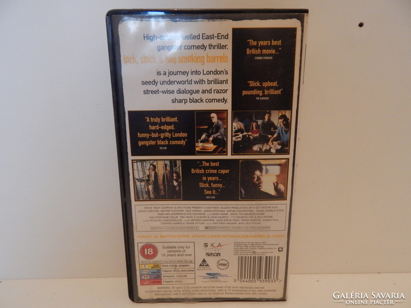 Lock,stock & two smoking barrels - Film VHS