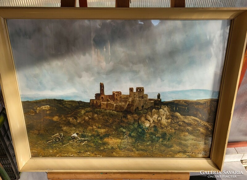 Charles Szegváry castle painting