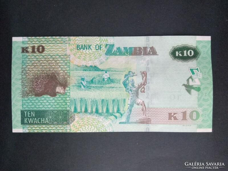 Zambia 10 kwacha 2022 oz