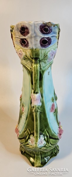Szecessziós szitakötős váza