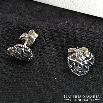 Pandora blooming hearts earrings (pair) - 925 silver