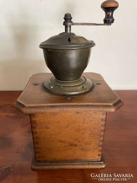 Old large coffee grinder