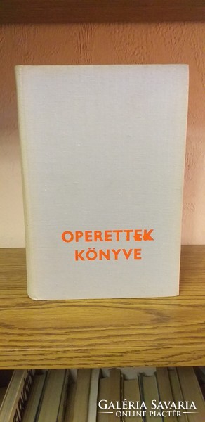 Book of operettas by Sándor Gál György, Vilmos Somogyi