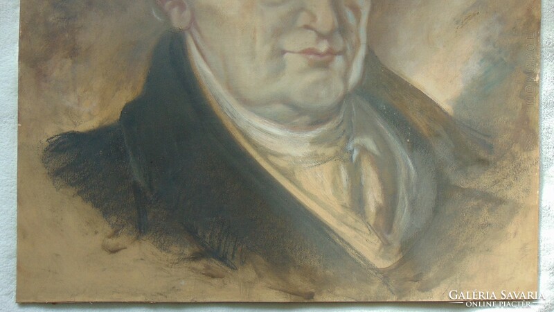 Portrait of Goethe - pastel - unknown painter