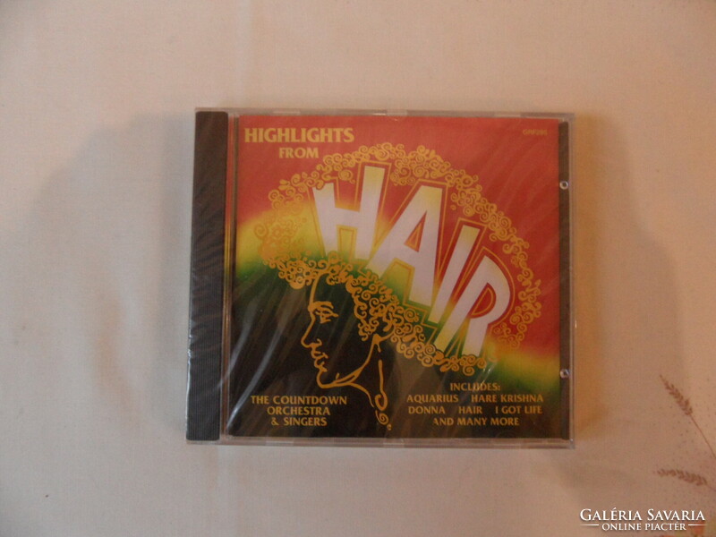 Hair music CD (new).