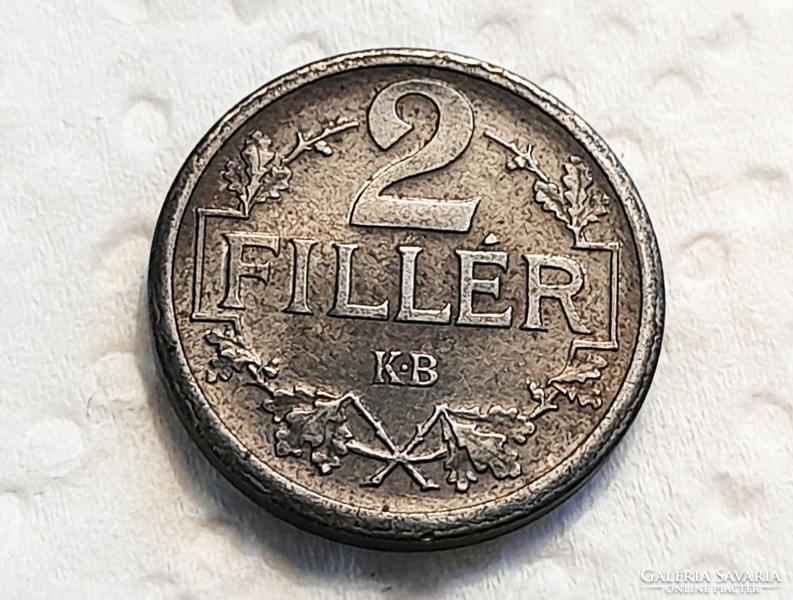 2 Fillér 1918.