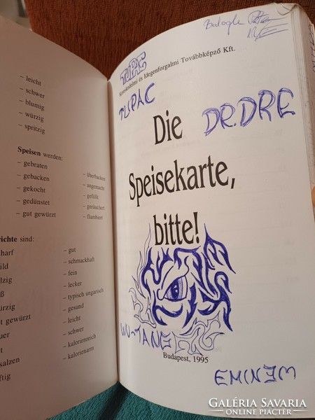 Büttl Dagmar · Ivády Réka Die ​Speisekarte, bitte - Szakmai nyelvkönyv - 1995