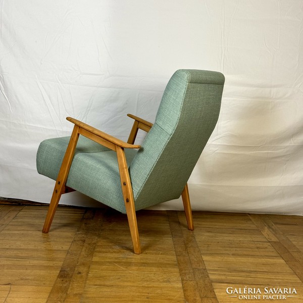 Completely renovated retro Czechoslovakian armchair