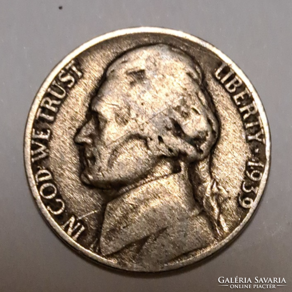1939. US 5 cents (1307)