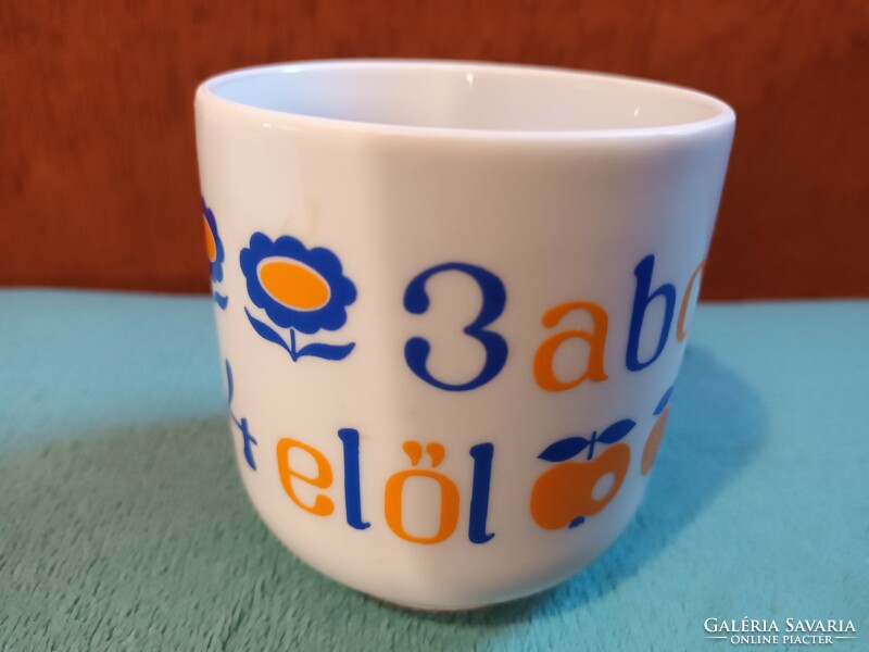 Alföldi porcelain ABC children's mug