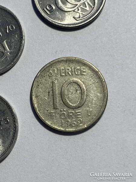 1 Swedish krona 1984 + 13 Swedish pence 1962-1984 Sweden