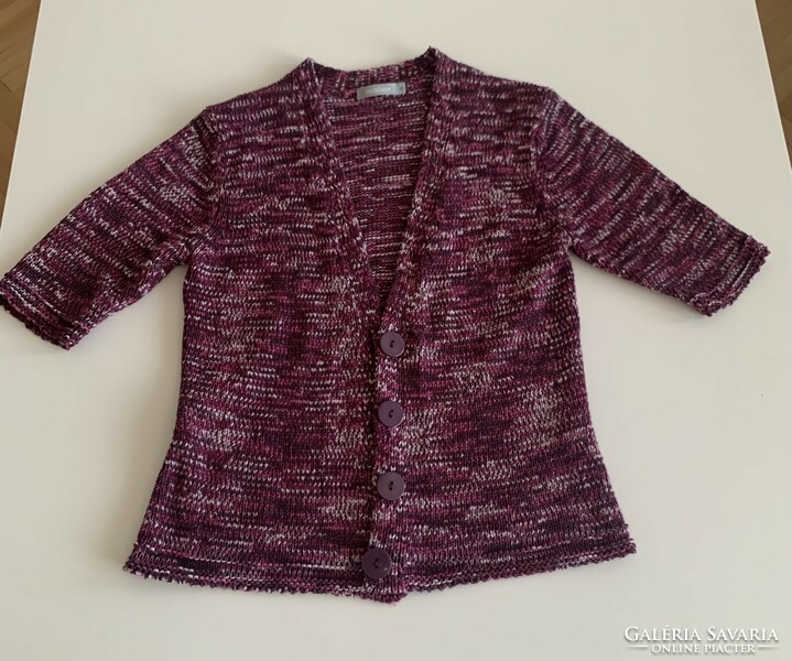 Knitted gradient maddison bolero top cardigan vest s m size