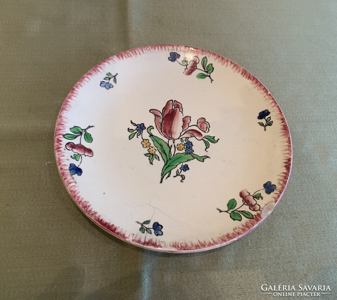 Hand painted French lily wall plate wall plate wall plate plate