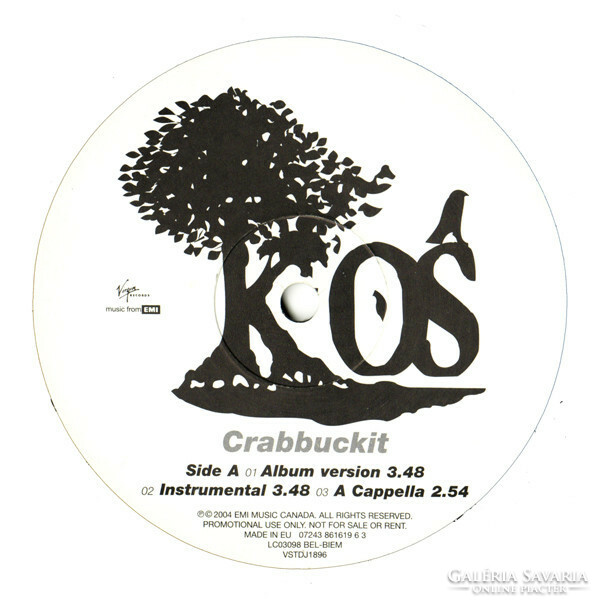 K-OS - Crabbuckit / Emcee Murdah (12", Promo)