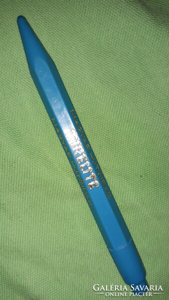 1970. Approx. blue pad-printed giant advertising pen mirelite Hungarian refrigeration industry 18 cm according to the pictures