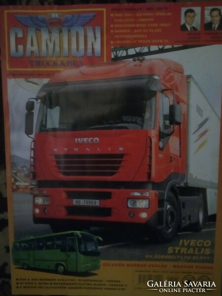 Kamion Truck & Busz  Magazin ! Jó állapotban !!! 2002  / 2 !