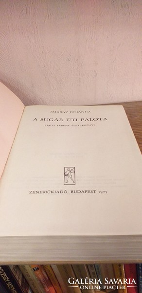 Zsigray Julianna - A Sugár úti palota - Erkel Ferenc életregénye
