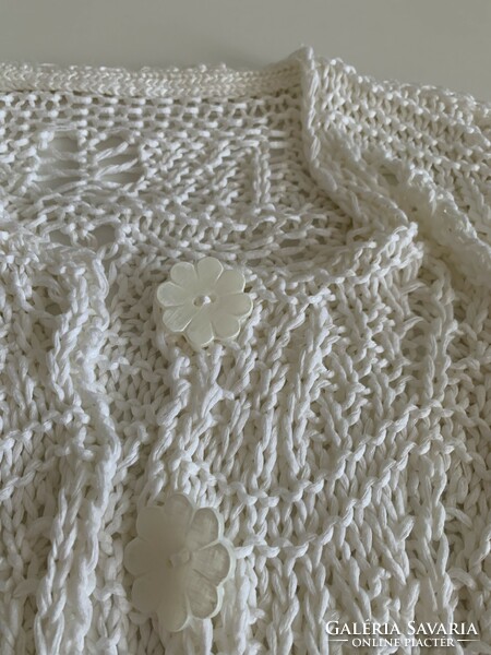 Beautiful knitted bolero top cardigan vest size s m l