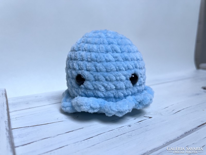 Crocheted plush octopus