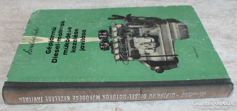 Gépjármű Diesel motorok működése, kezelése, javítása könyv