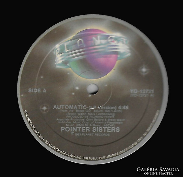 Pointer Sisters - Automatic (12", Single)