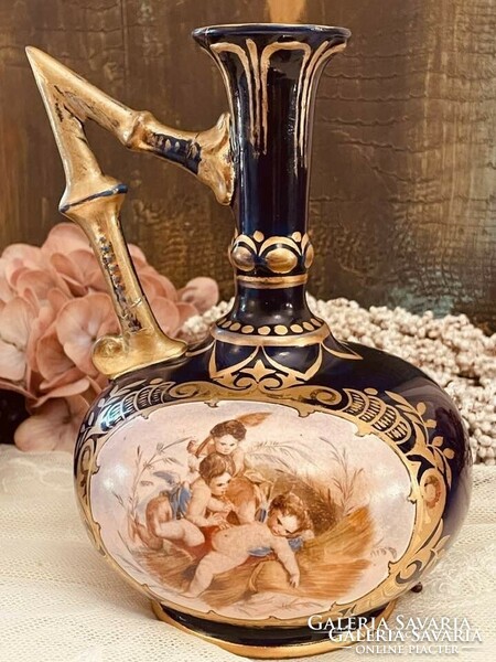 Jelenetes Zsolnay  váza