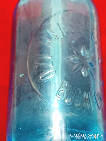 widow Ferencné Haász Budafok soda bottle