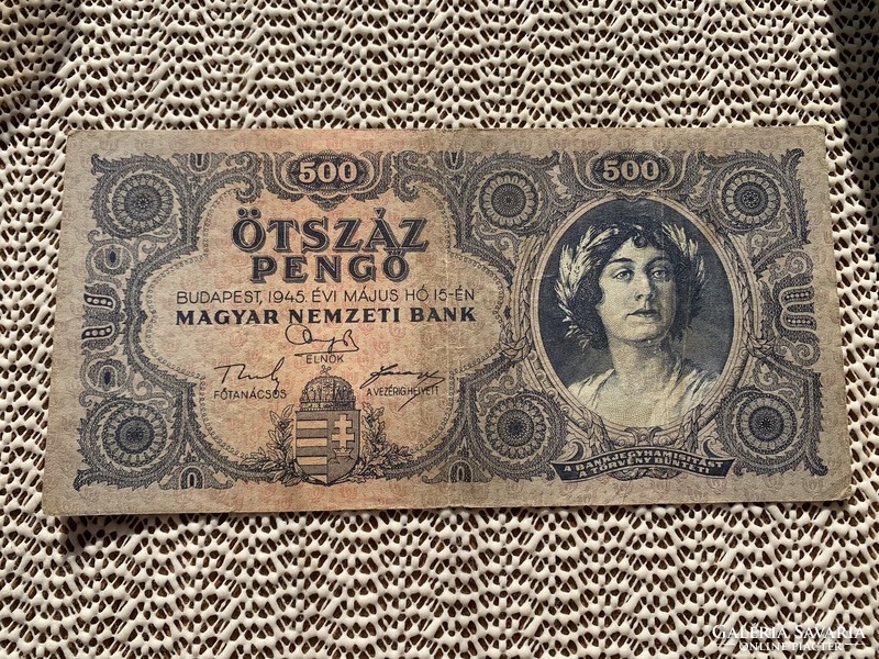 500 PENGŐ 1945 máj.15 /K201 015903/