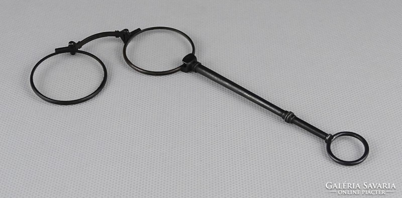 1P456 antique marked silver lornyon glasses