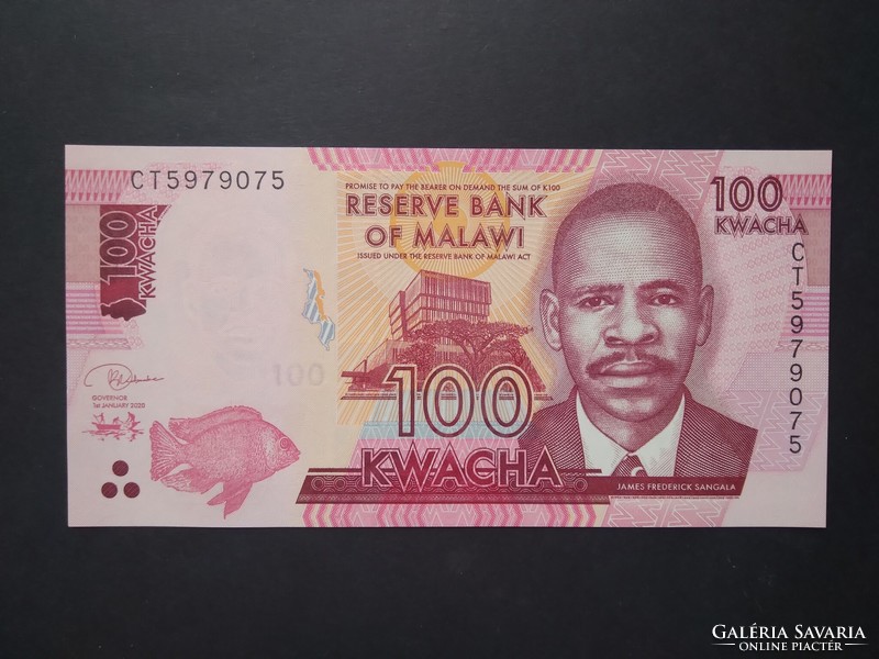 Malawi 100 Kwacha 2020 Unc