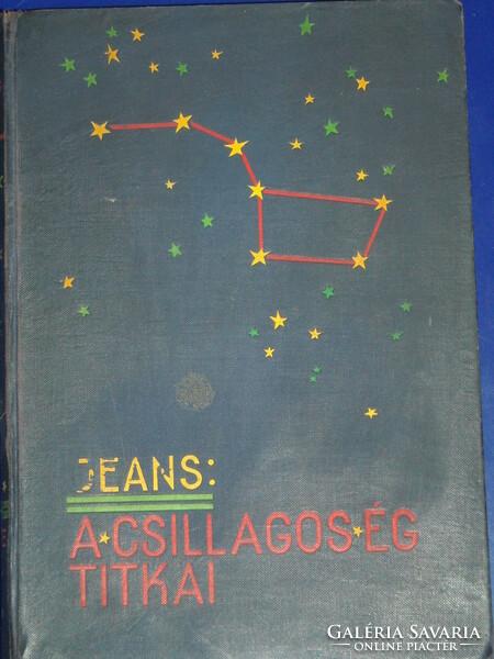 J.Jeans:A csillagos ég titkai,1936.