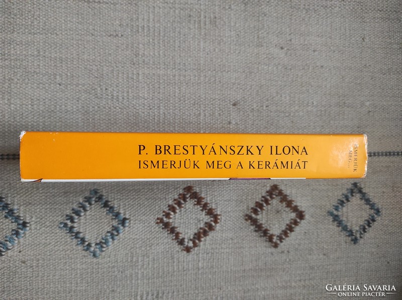 Let's get to know ceramics - p. Ilona Brestyánszky - art book with brand marks